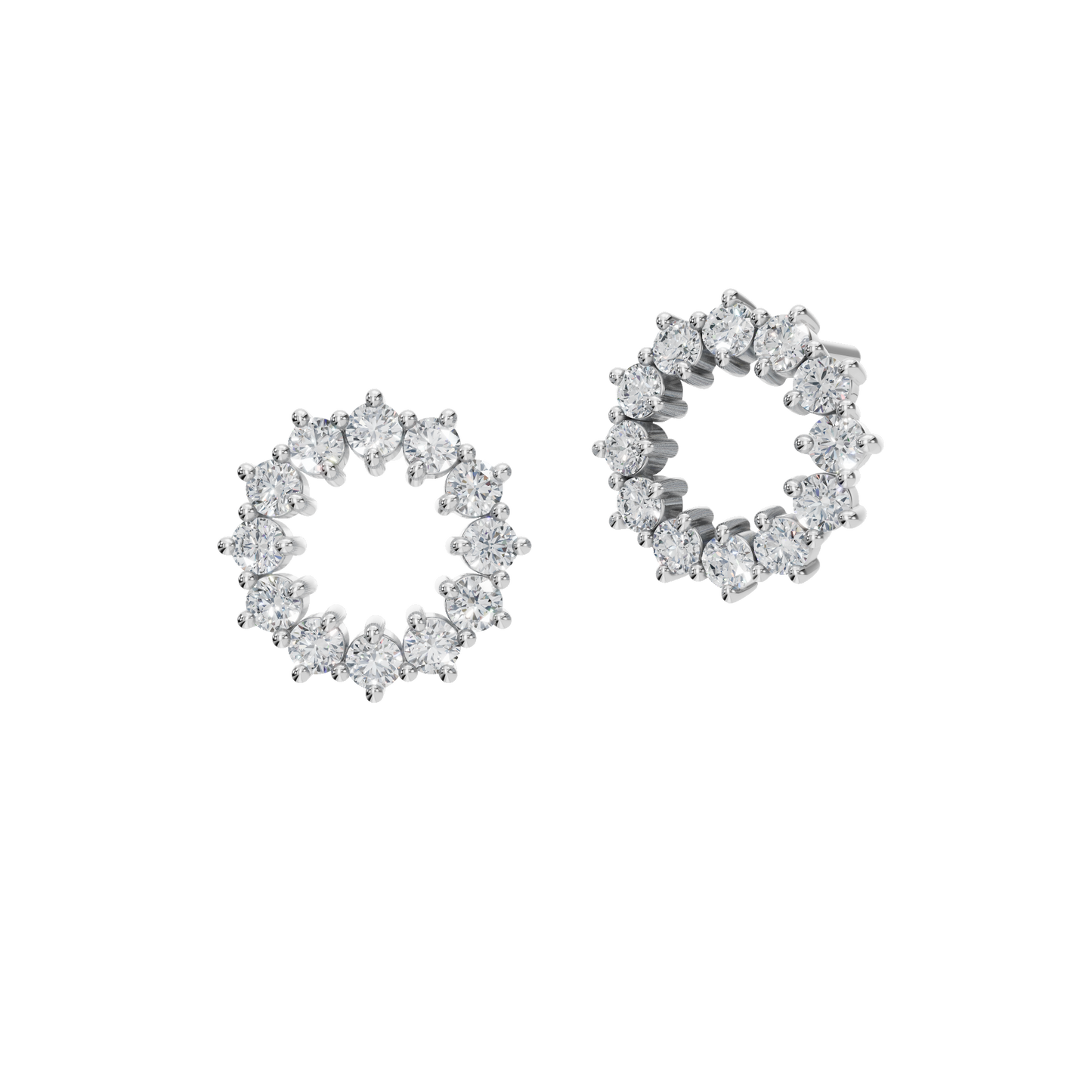 ROUND CIRCLE EARRING - M&D Signature Jewels
