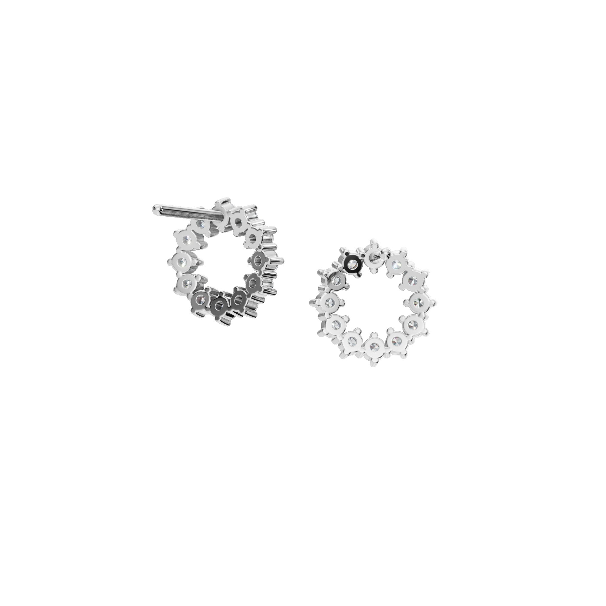 ROUND CIRCLE EARRING