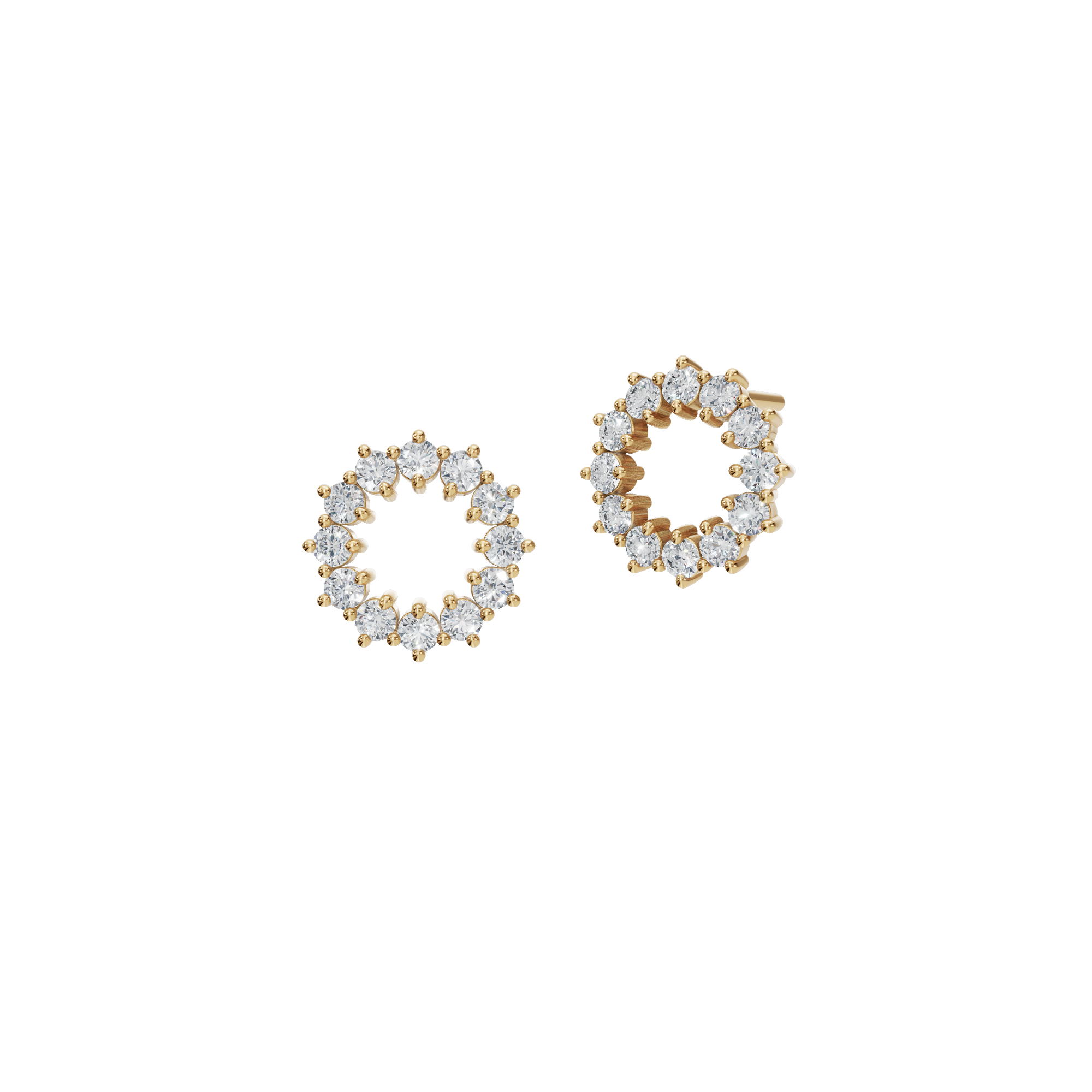 ROUND CIRCLE EARRING