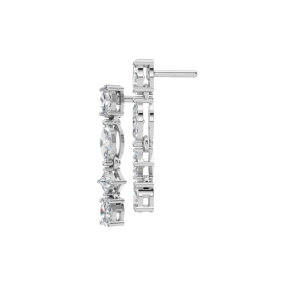 MULTISHAPE DROP EARRING - M&D Signature Jewels