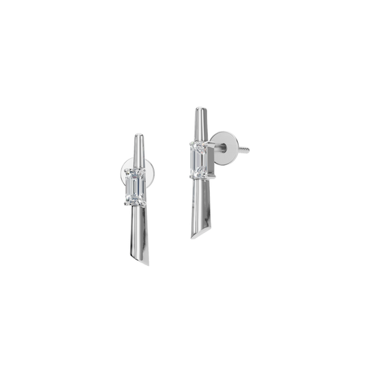 SLEEK BAGUETTE EARRING
