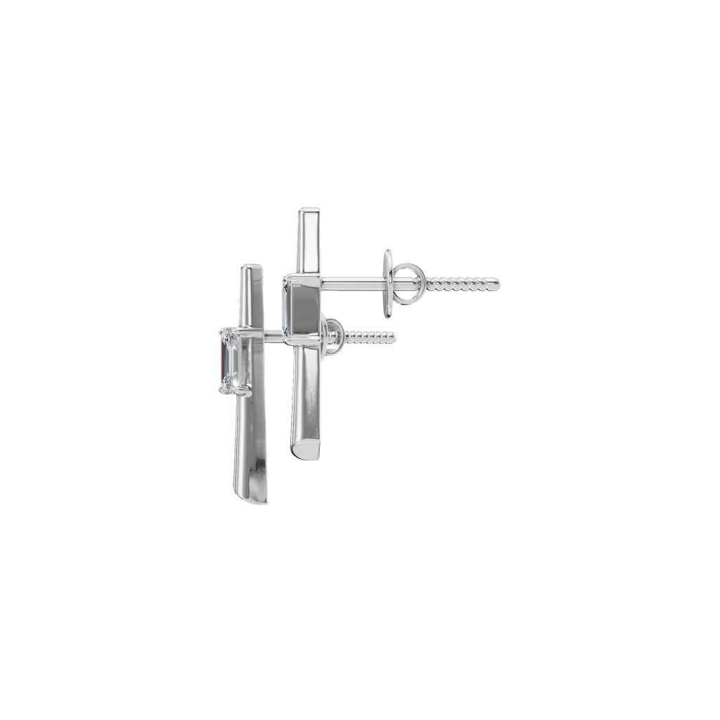 SLEEK BAGUETTE EARRING