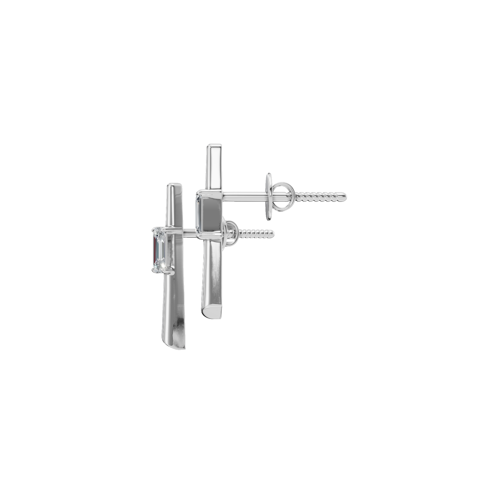 SLEEK BAGUETTE EARRING