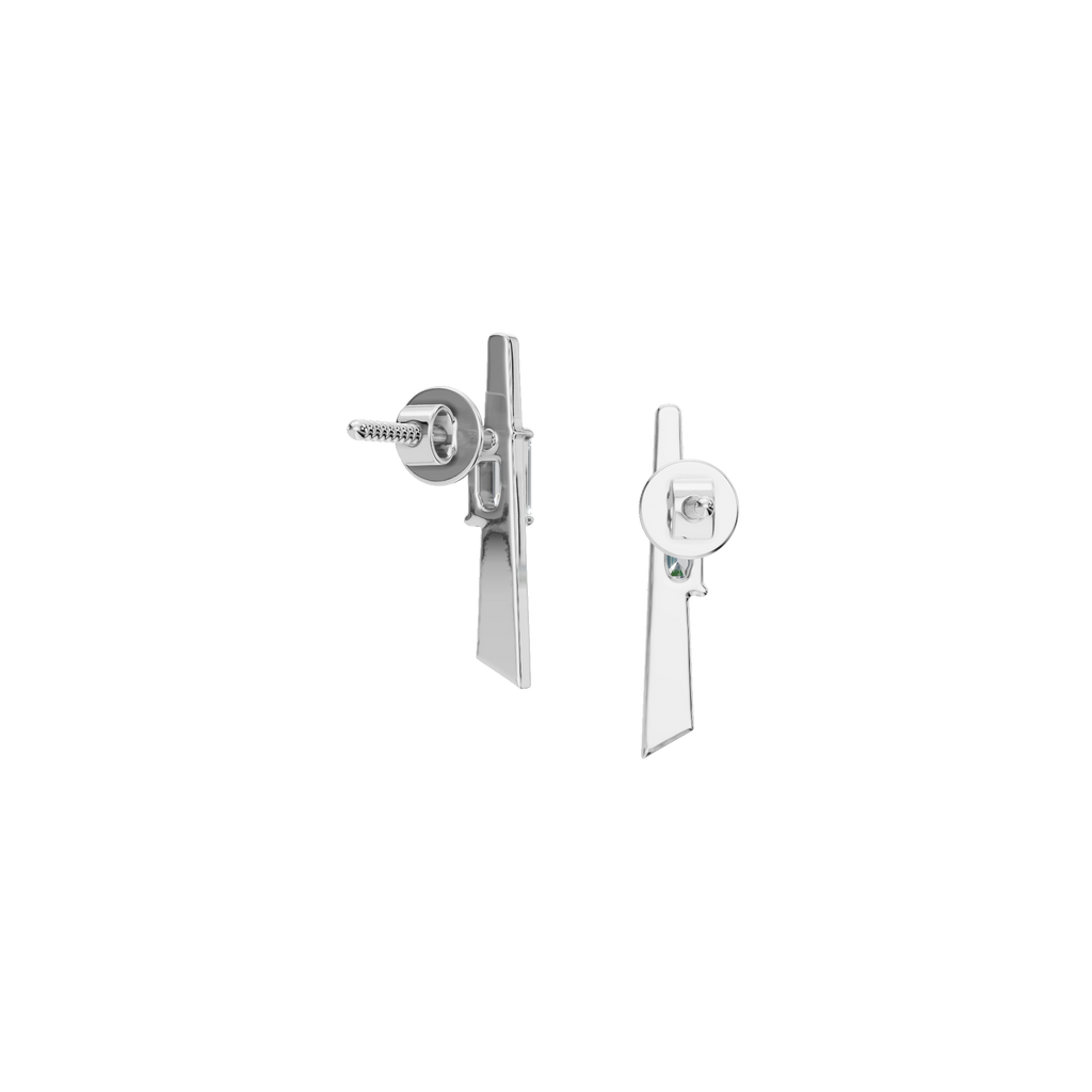 SLEEK BAGUETTE EARRING