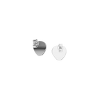 ROUND BEZEL FANCY EARRING