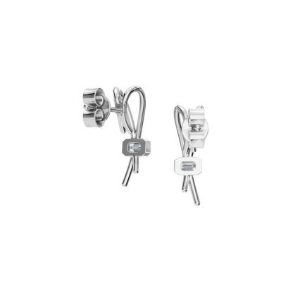 EMERALD RIBBON EARRING - M&D Signature Jewels