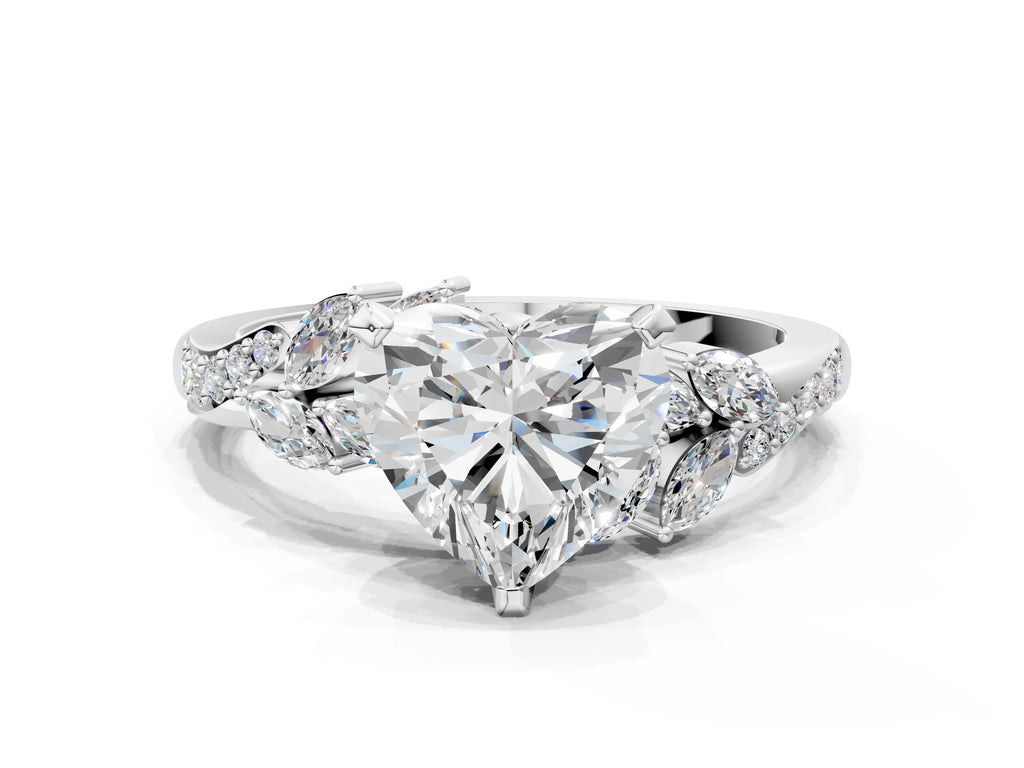 HEART NATURE INSPIRED RING