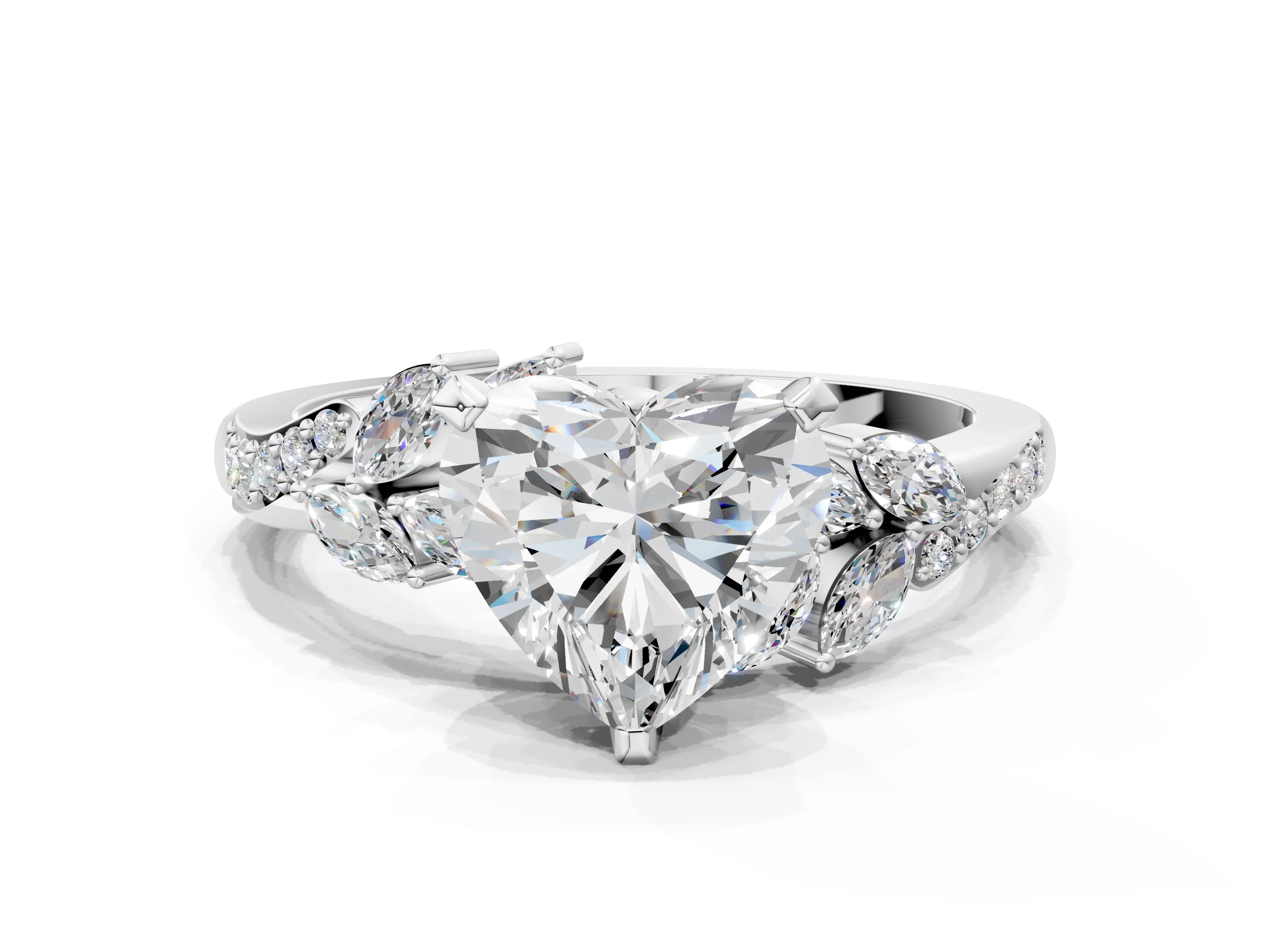 HEART NATURE INSPIRED RING