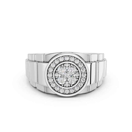 ROUND MENS RING