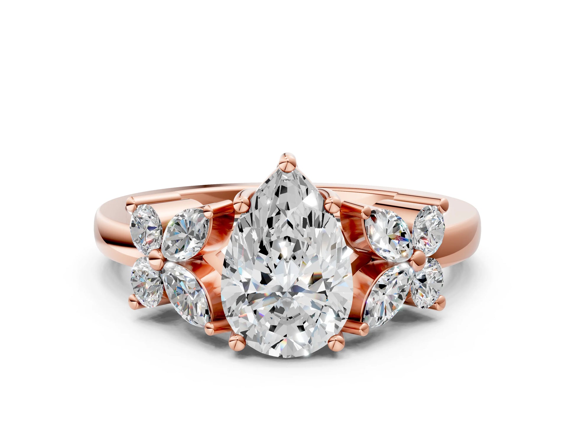 PEAR NATURE INSPIRED RING - M&D Signature Jewels