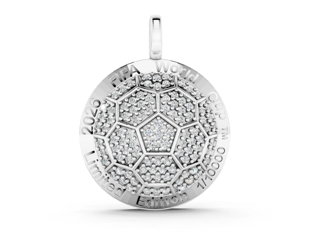 FIFA World Cup 2026™ Lab-Grown Diamond Soccer Pendant — Limited Edition (Only 10,000 Available)