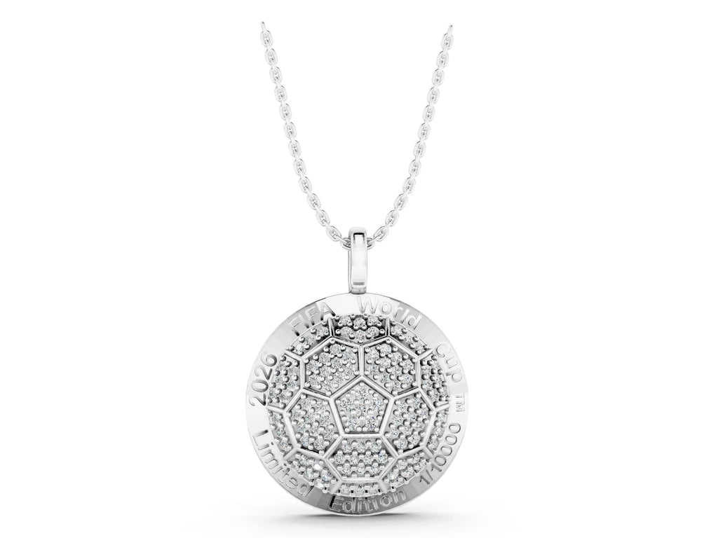 FIFA World Cup 2026™ Lab-Grown Diamond Soccer Pendant — Limited Edition (Only 10,000 Available)