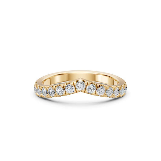 ROUND V CHERON WEDDING BAND