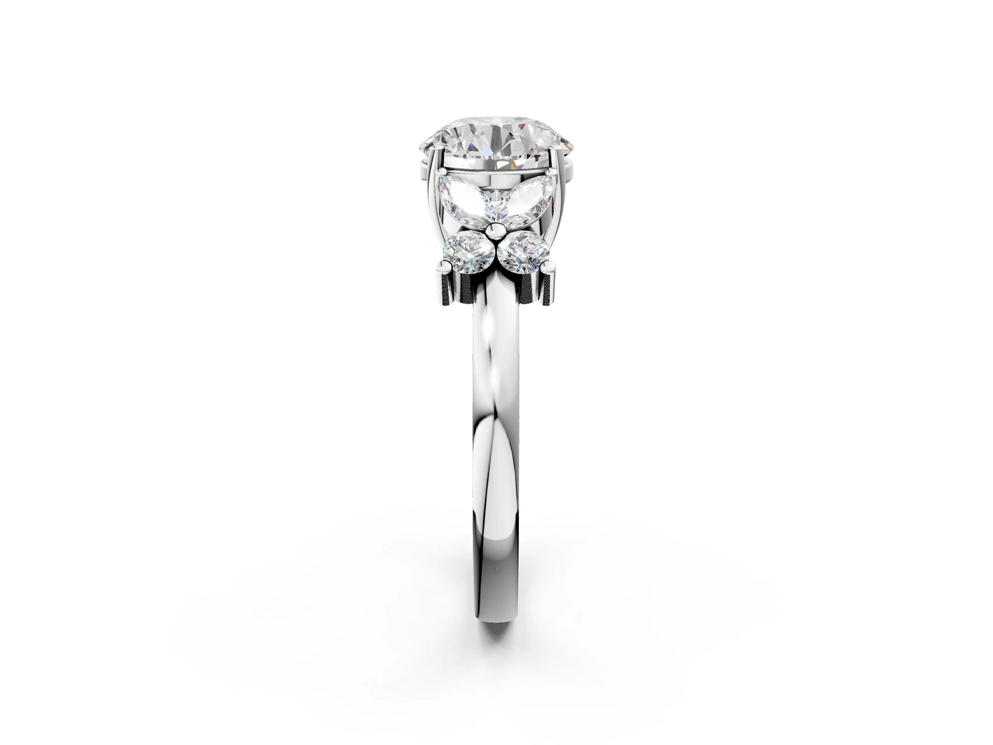 ROUND NATURE INSPIRED RING - M&D Signature Jewels
