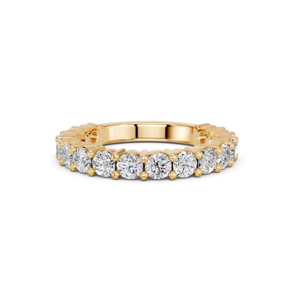 ROUND 3/4TH WEDDING BAND