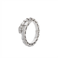 SERPENT PAVE LAB DIAMOND RING