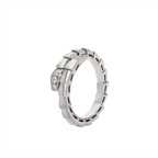 SERPENT PAVE LAB DIAMOND RING