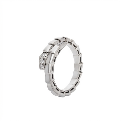 SERPENT PAVE LAB DIAMOND RING - M&D Signature Jewels