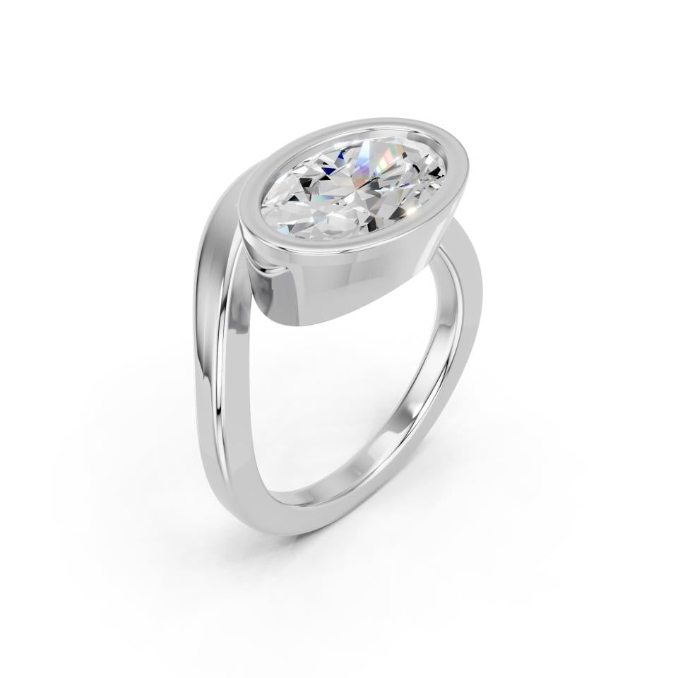 OVAL E-W RING
