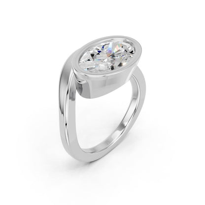 OVAL E-W RING