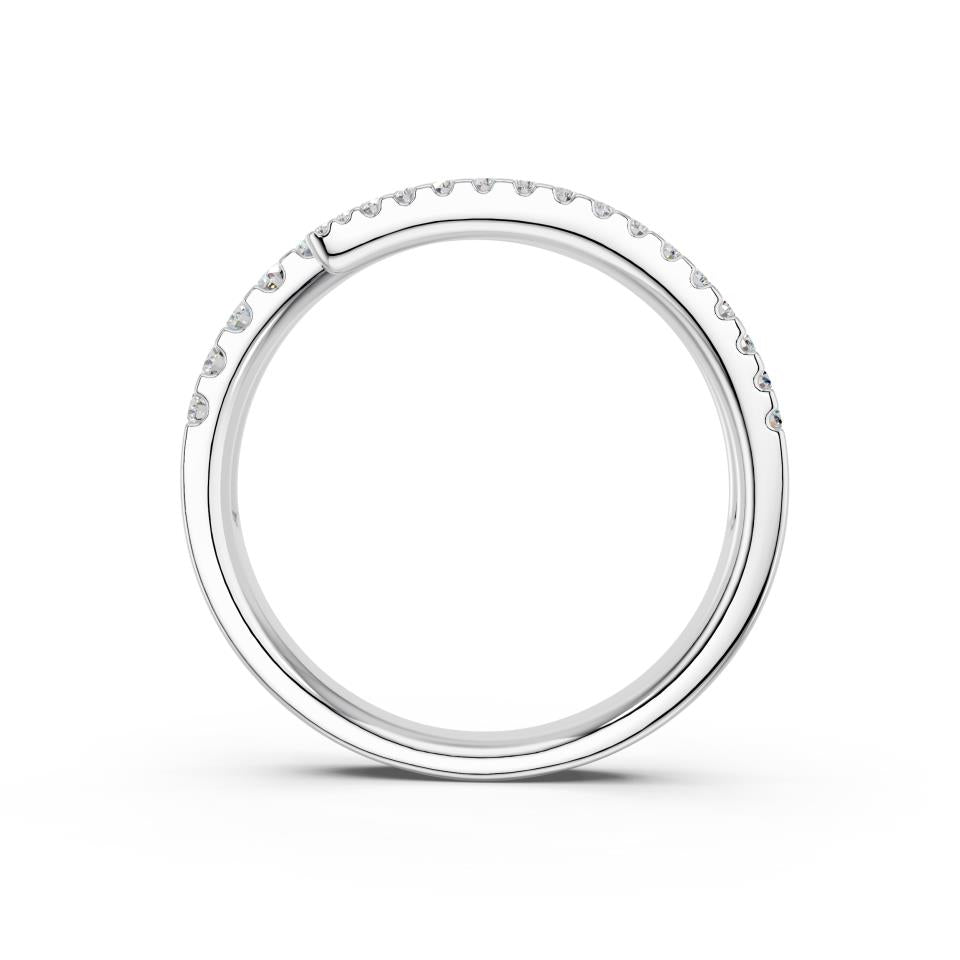 ROUND FANCY WEDDING BAND