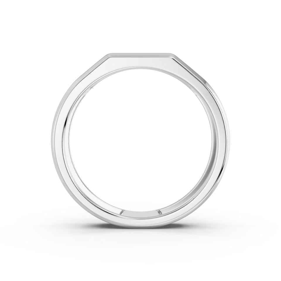 TWO ROW MENS WEDDING BAND
