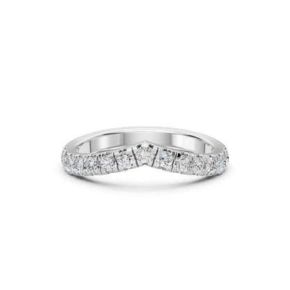 ROUND V CHERON WEDDING BAND