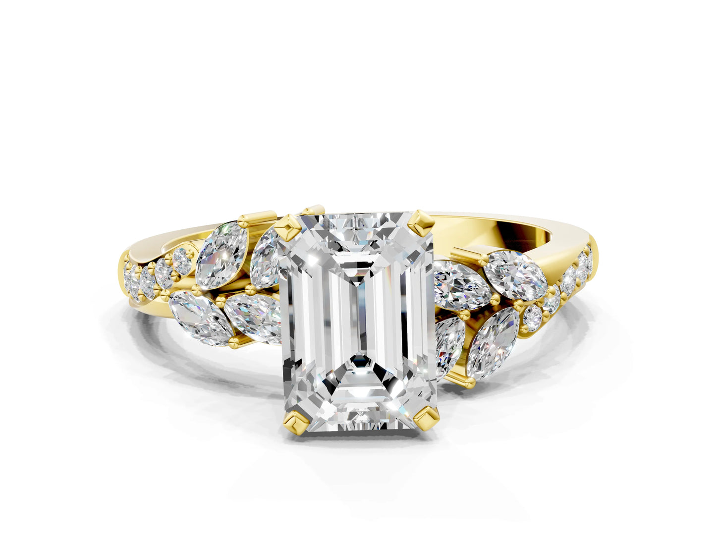 EMERALD NATURE INSPIRED  RING - M&D Signature Jewels