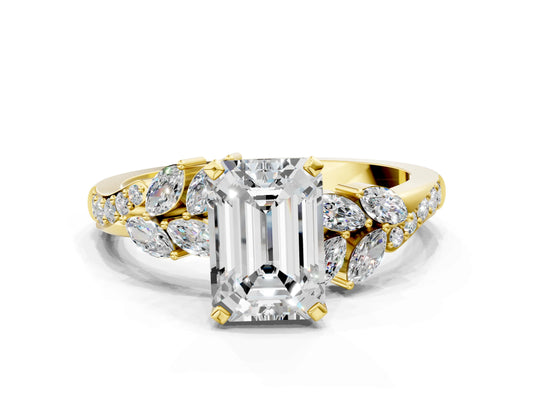 EMERALD NATURE INSPIRED  RING - M&D Signature Jewels