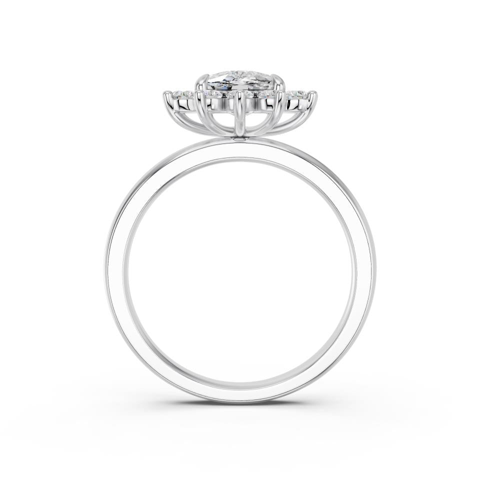 CUSHION HALO RING
