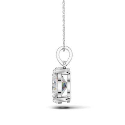 OVAL SOLITAIRE PENDANT