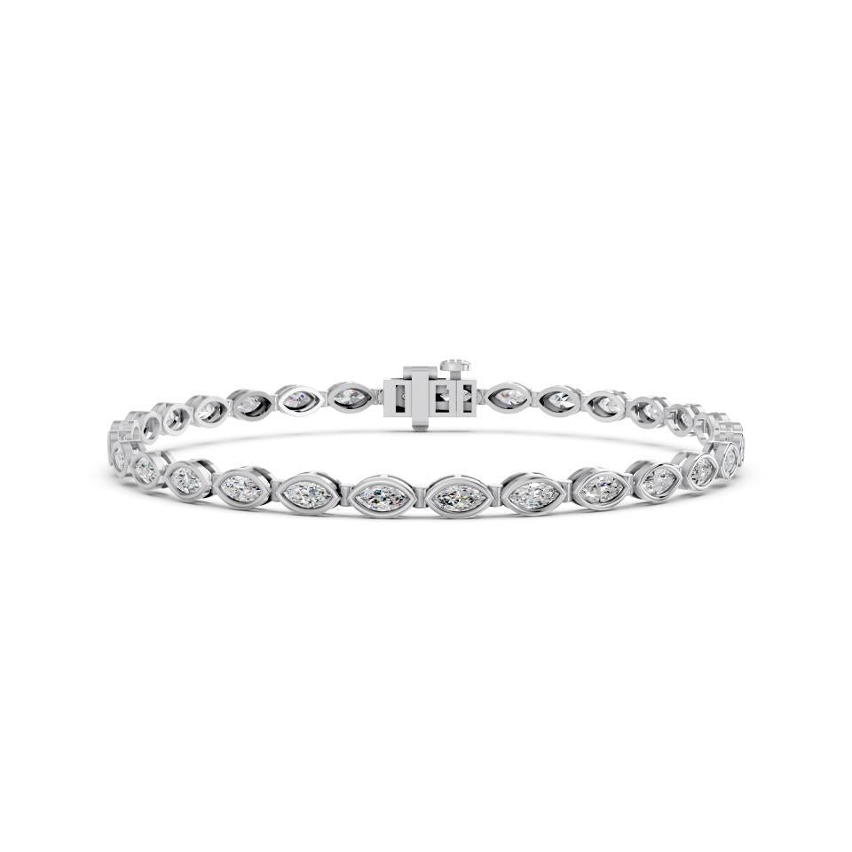 MARQUISE BEZEL BRACELET