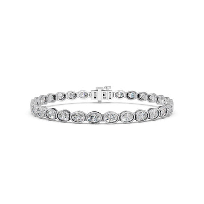 OVAL BEZEL BRACELET - M&D Signature Jewels