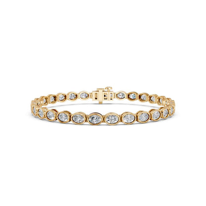 OVAL BEZEL BRACELET - M&D Signature Jewels