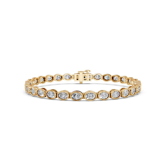 OVAL BEZEL BRACELET - M&D Signature Jewels
