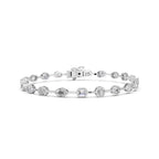 MULTISHAPE BEZEL BRACELET