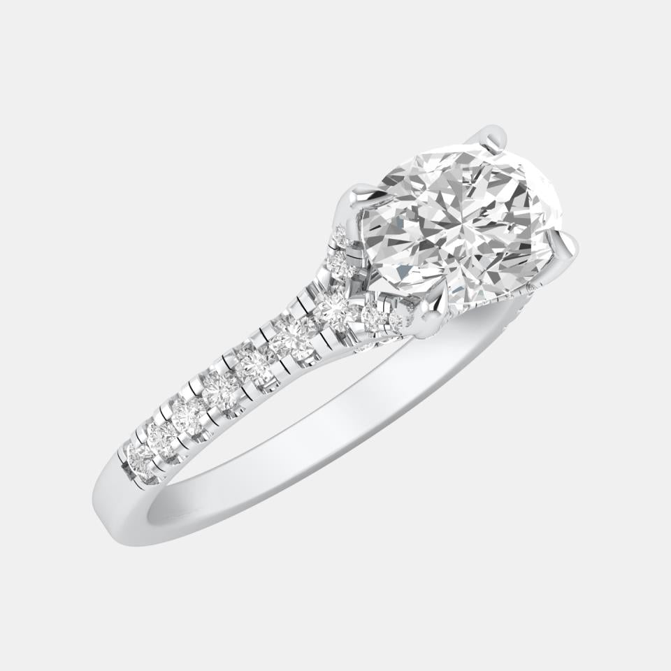 OVAL EAST WEST RING