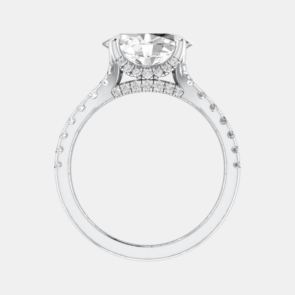 OVAL EAST WEST RING