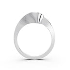 PEAR FANCY SOLITAIRE RING