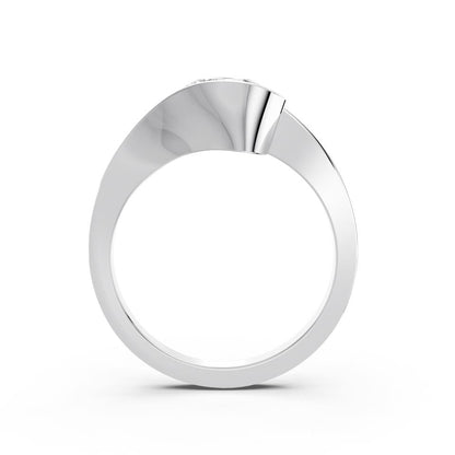 PEAR FANCY SOLITAIRE RING - M&D Signature Jewels
