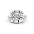 OVAL FANCY SOLITAIRE RING