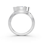 OVAL FANCY SOLITAIRE RING