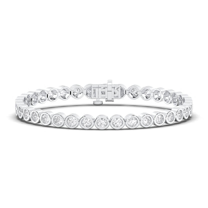 ROUND BEZEL BRACELET - M&D Signature Jewels