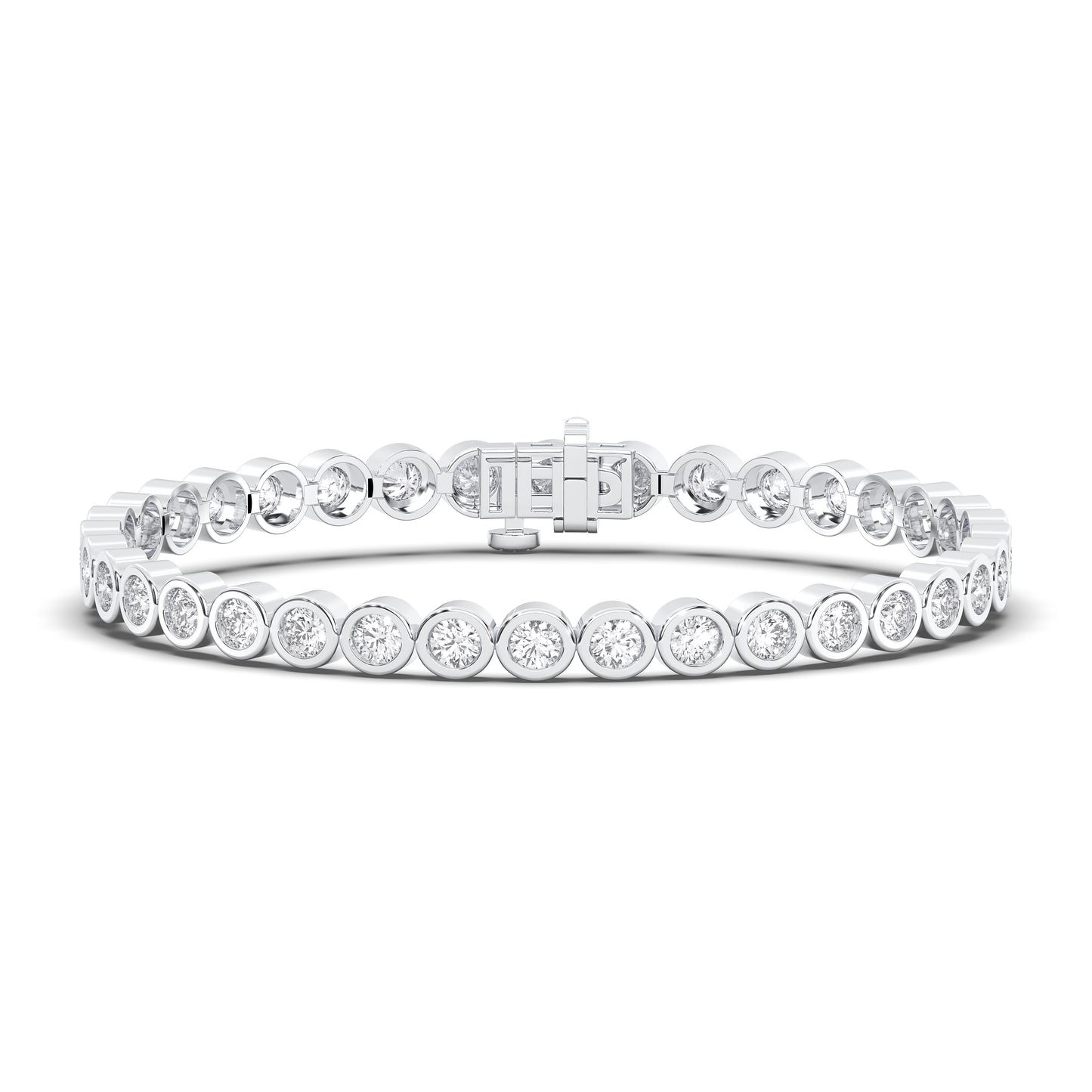 ROUND BEZEL BRACELET - M&D Signature Jewels