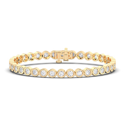 ROUND BEZEL BRACELET - M&D Signature Jewels