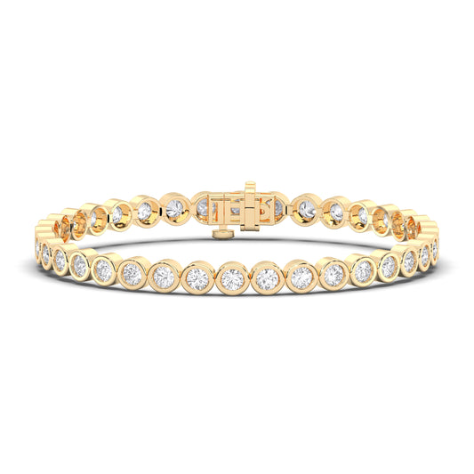 ROUND BEZEL BRACELET - M&D Signature Jewels