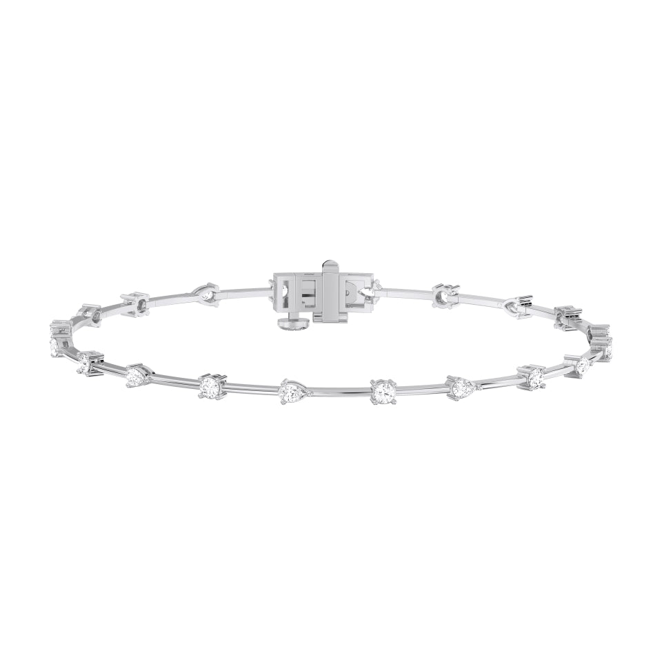 MULTISHAPE TENNIS BRACELET