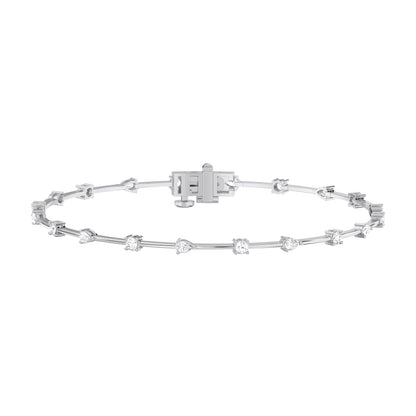 MULTISHAPE TENNIS BRACELET - M&D Signature Jewels