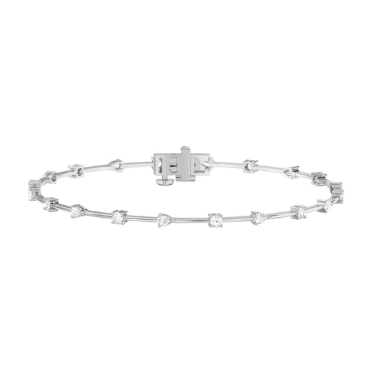 MULTISHAPE TENNIS BRACELET