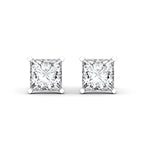 PRINCESS 4 PRONG BASKET EARRINGS